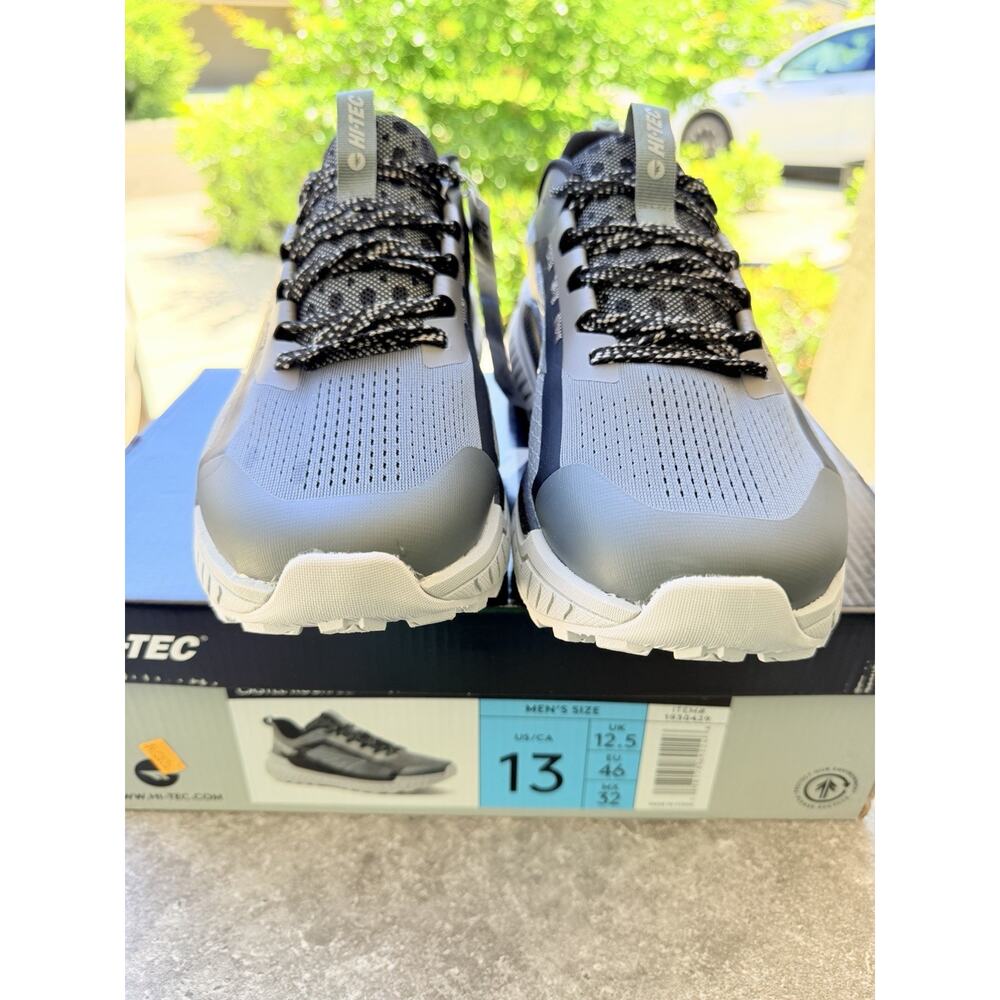 Hi-Tec Men’s Castle Rock Black Microchip Hiking Shoes Sz 13